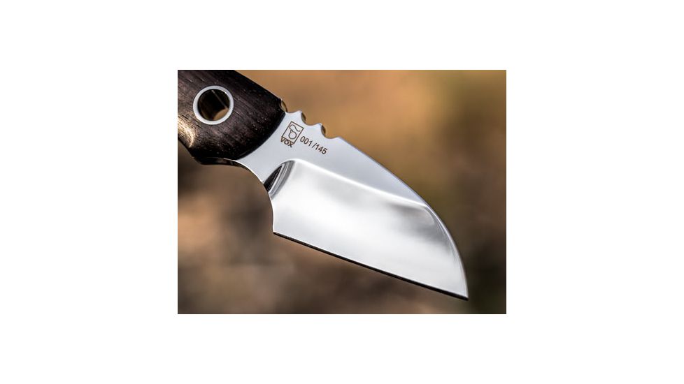 Boker USA Pry Mini Anniversary Fixed Blade Knife,2.5in N690Bo Steel Blade,Grenadill Wood Handle 120715