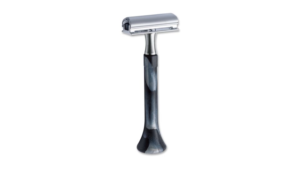 Boker USA Razolution Safety Razor,Titanium Gray Handle 04BO144