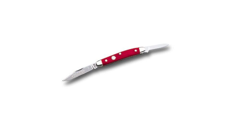 Boker USA Red Bone Pen Knife Folding Pocket Knife 118288SS