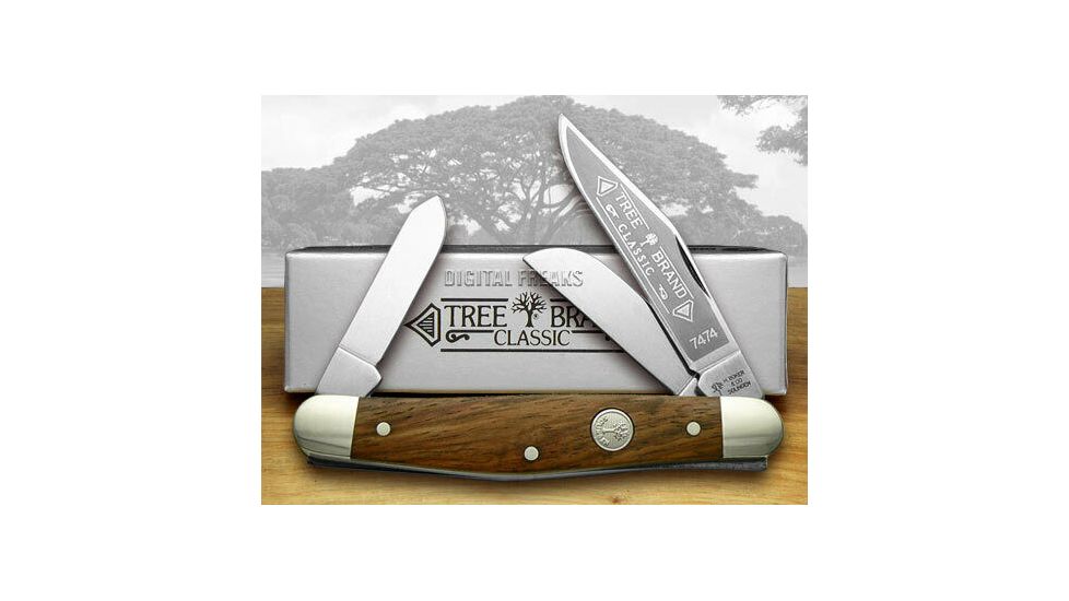 Boker USA Rosewood Premium Stockman Folding Pocket Knife 117474