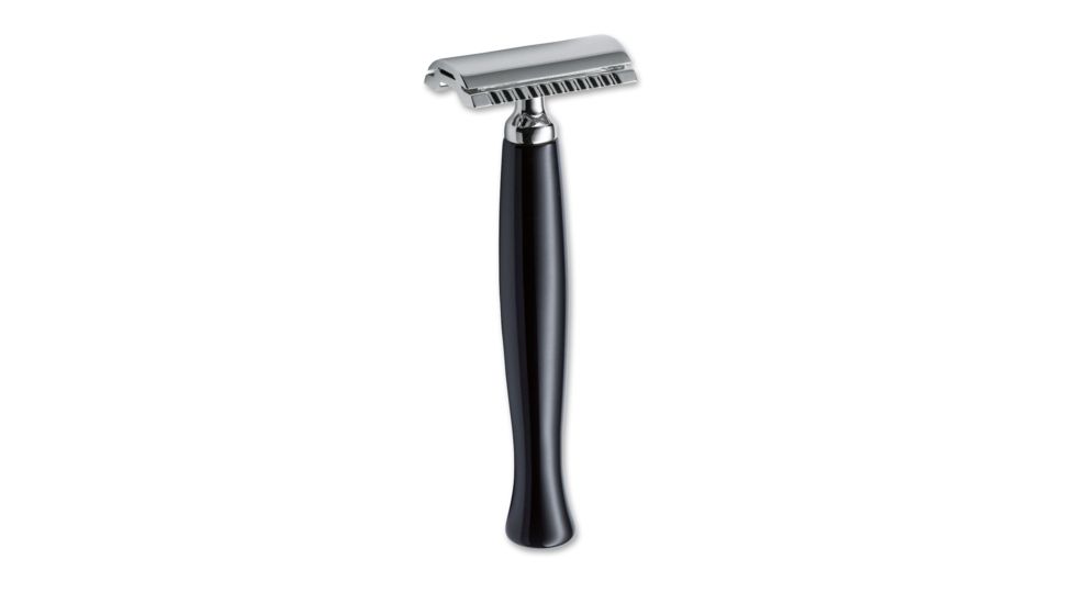 Boker USA Safety Razor,Black Handle 04BO148