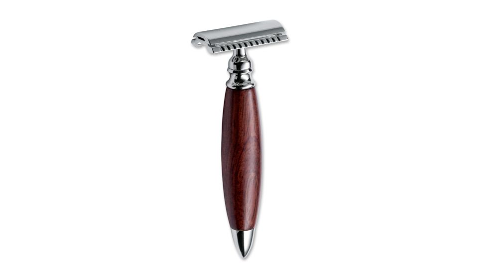 Boker USA Safety Razor,Bubinga Wood Handle 04BO147