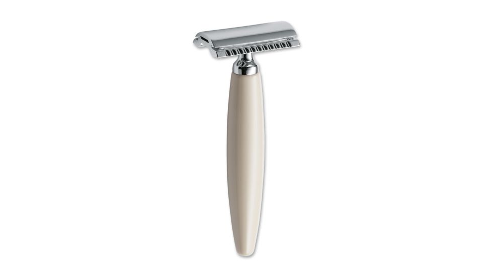 Boker USA Safety Razor,Elforyn Ivory Handle 04BO146