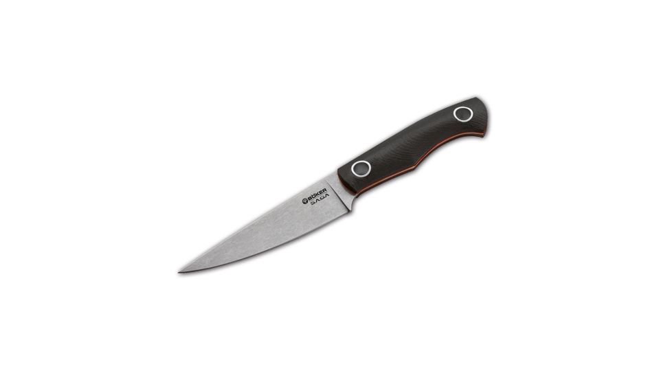 Boker USA Saga Paring Knife, Stonewash 130464