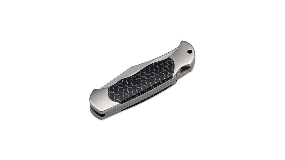 Boker USA Scout Honeycomb Black Folding Blade Knife,3.13in,N690 Blade 112501