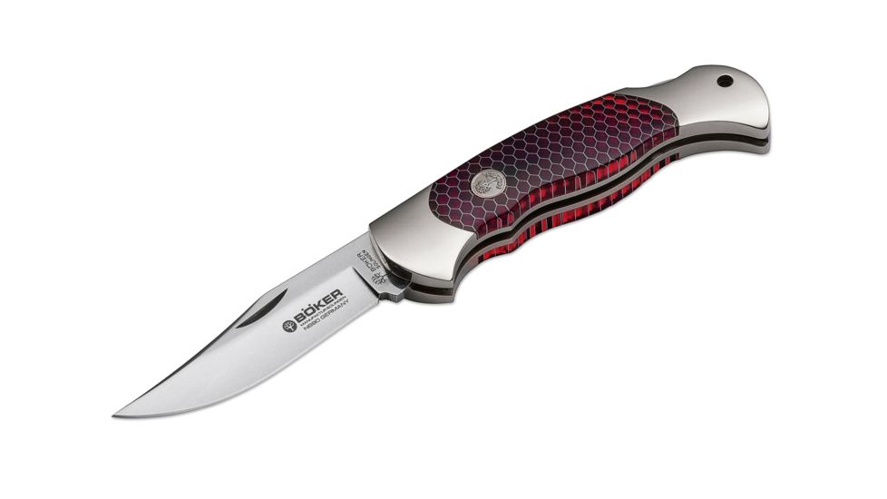 Boker USA SCOUT HONEYCOMB RED Folding Knife, 112502