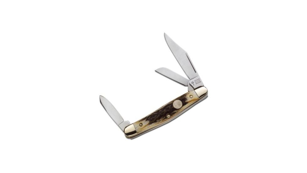 Boker USA Stag Medium Stockman Knife 117588HH