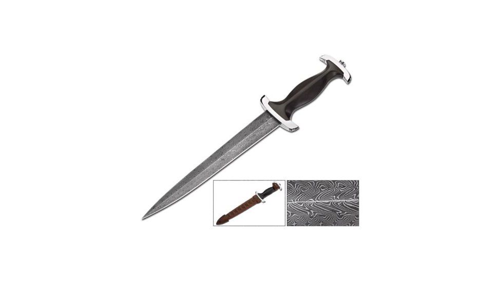Boker USA Swiss Dagger Twisted Damascus Knife 121551DAM