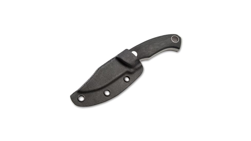 Boker USA Plus Tom Krein Pocket Bowie Fixed Blade Neck Knife w/ Kydex Sheath 02BO266