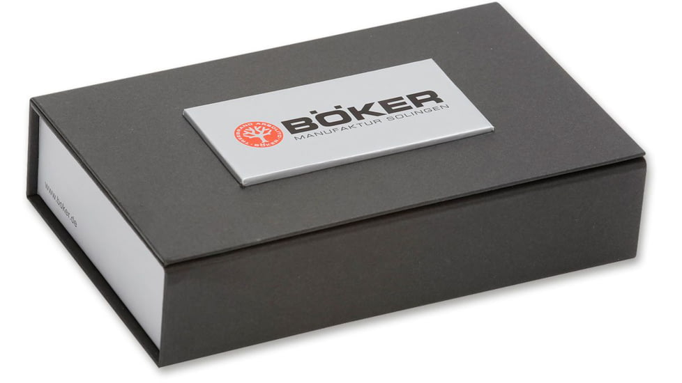 Boker USA Top Lock II Thuya Knife, Silver, Small, 117103