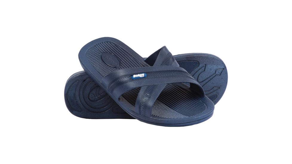 Bokos Sandals Mens Blk Sz 8 BKSMNBLK8