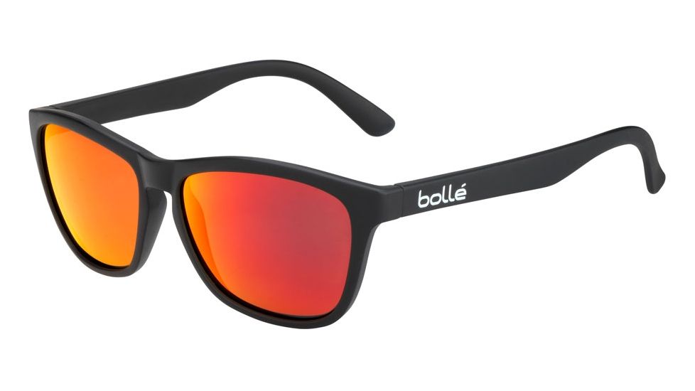 Bolle 473 Progressive Prescription Sunglasses, Matte Black Frame, 12487PR