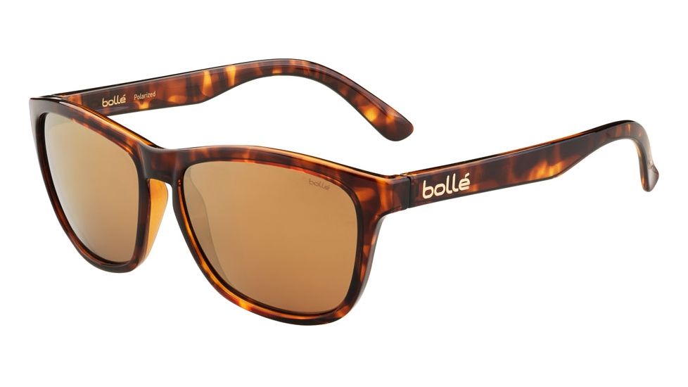Bolle 473 Progressive Prescription Sunglasses, Shiny Tortoise Frame, Polarized, 12067PR