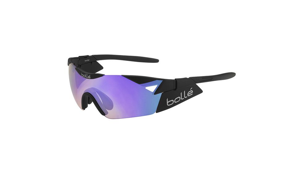 Bolle 6th Sense S Single Vision Prescription Sunglasses, Matte Black Frame-11912SV