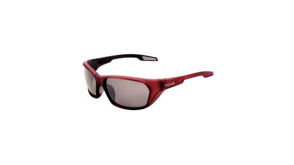 Bolle Aravis Single Vision Prescription Sunglasses - Matte Red Frame 11662RX