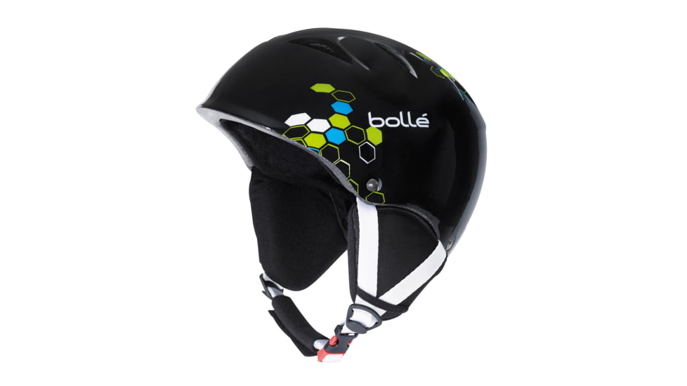 Bolle B-Kid Helmet, Shiny Black Geo, 49-53cm 30675