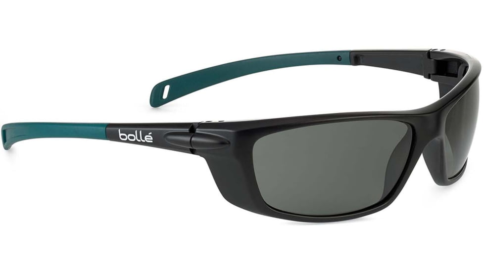 Bolle Baxter Safety Glasses, Black Frame, Polarized Lens, BAXPOLWFS