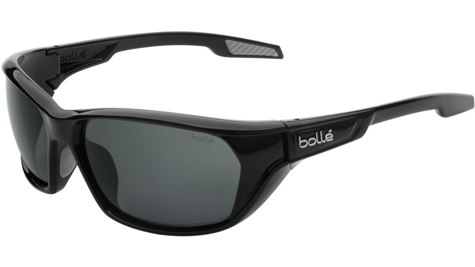 Bolle Aravis Sunglasses, Shiny Black 11657