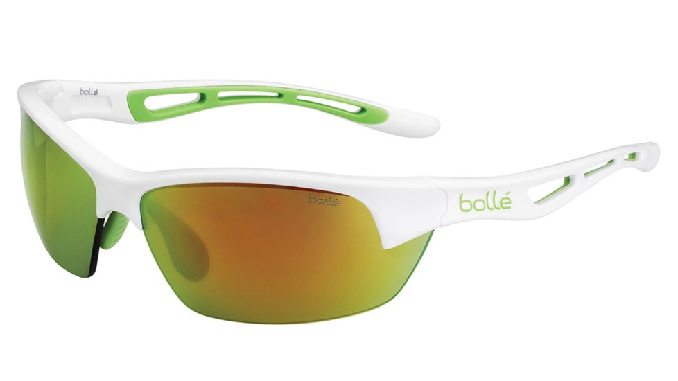 Bolle Bolt S Progressive Prescription Sunglasses, Shiny White Frame-11779PR