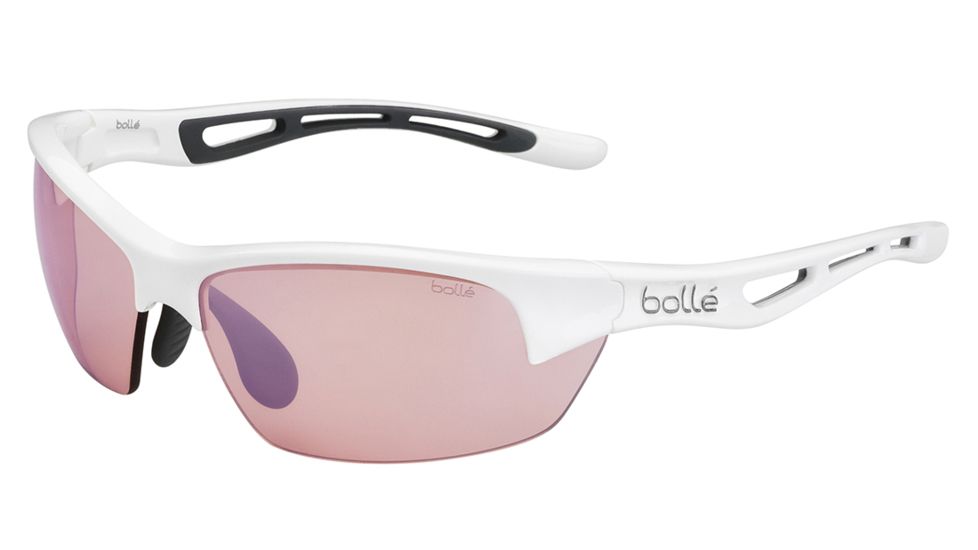 Bolle Bolt S Progressive Prescription Sunglasses, Shiny White Frame-11780PR