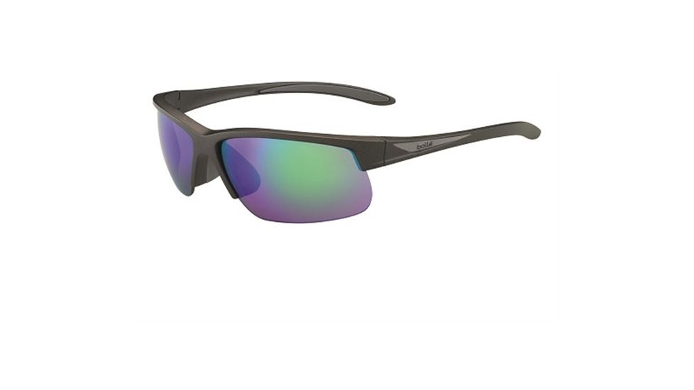 Bolle Breaker Progressive Prescription Sunglasses, Matte Anthracite/Grey Frame, 12109PR