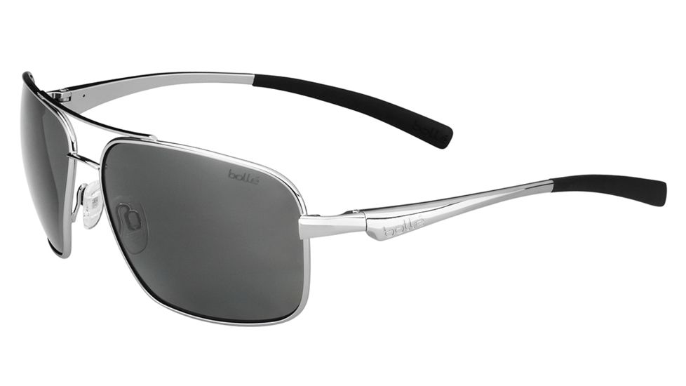 Bolle Brisbane Progressive Prescription Sunglasses, Shiny Silver Frame-11803PR