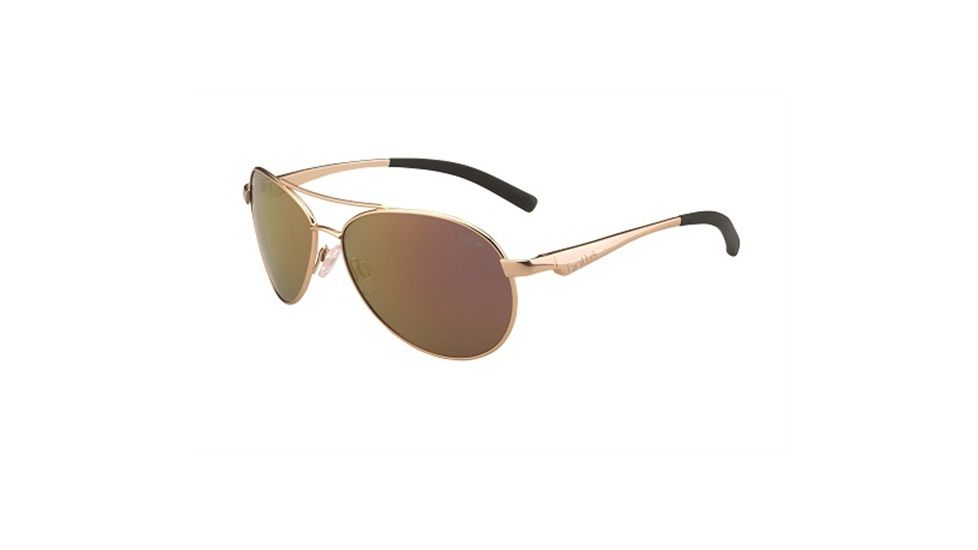Bolle Cassis Progressive Prescription Sunglasses, Matte Gold Frame, 12097PR