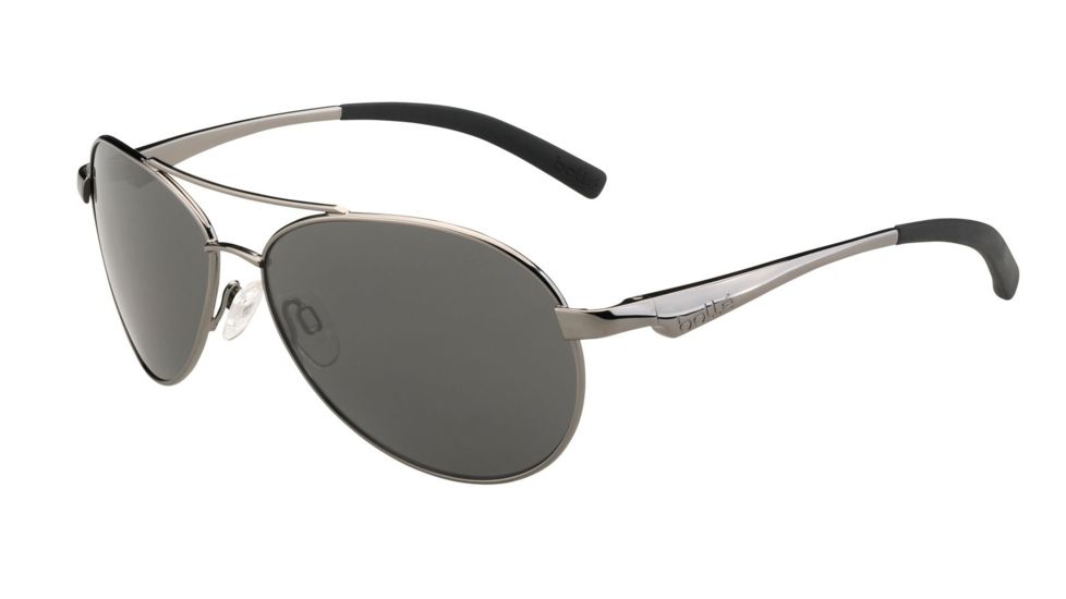 Bolle Cassis Progressive Prescription Sunglasses, Shiny Gun Frame, 12096PR