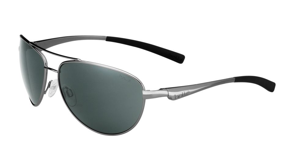 Bolle Columbus Sunglasses,Shiny Gun Frame,TNS Lens,11796