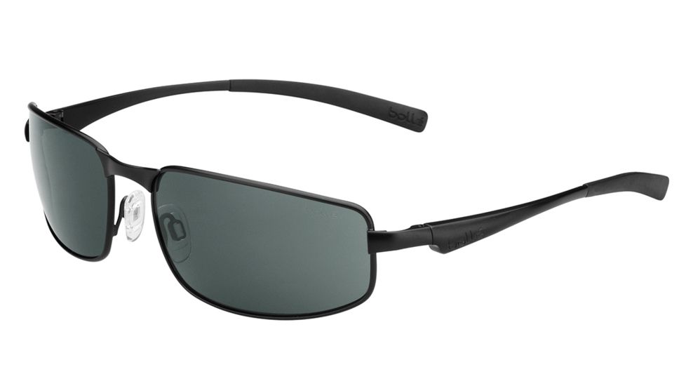 Bolle Everglades Single Vision Prescription Sunglasses, Matte Black Frame-11787SV