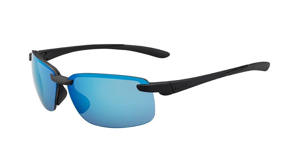 Bolle Flyair Sunglasses, Matte Black Frame, Medium, 12261