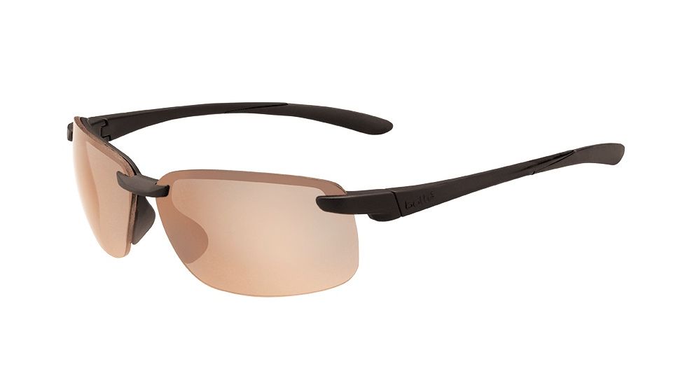 Bolle Flyair Sunglasses, Matte Black Frame, Medium, 12287