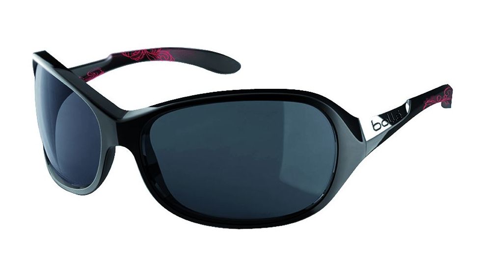 Bolle Grace Single Vision Prescription Sunglasses - Shiny Black/Coral Frame 11649RX