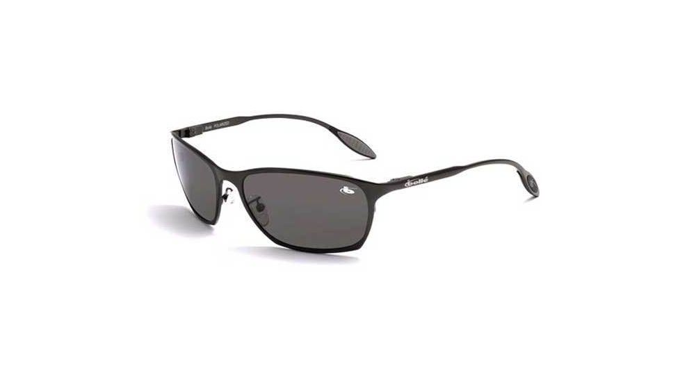 Bolle Hampton Fussion Sunglasses, Satin Gun Frame w/ Polarized TNS Lenses - 10812
