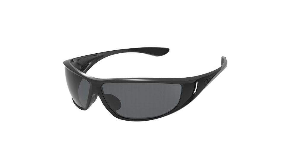 Bolle Highwood Sunglasses, Shiny Black/Black Frame, TNS Lens, 12021