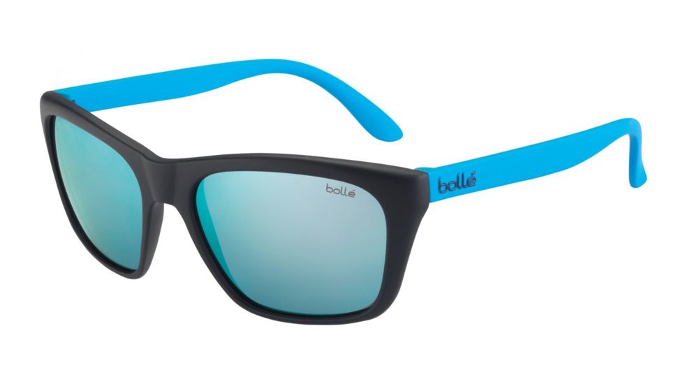Bolle Jordan Progressive Prescription Sunglasses, Blue/Turquoise Frame, 12140PR