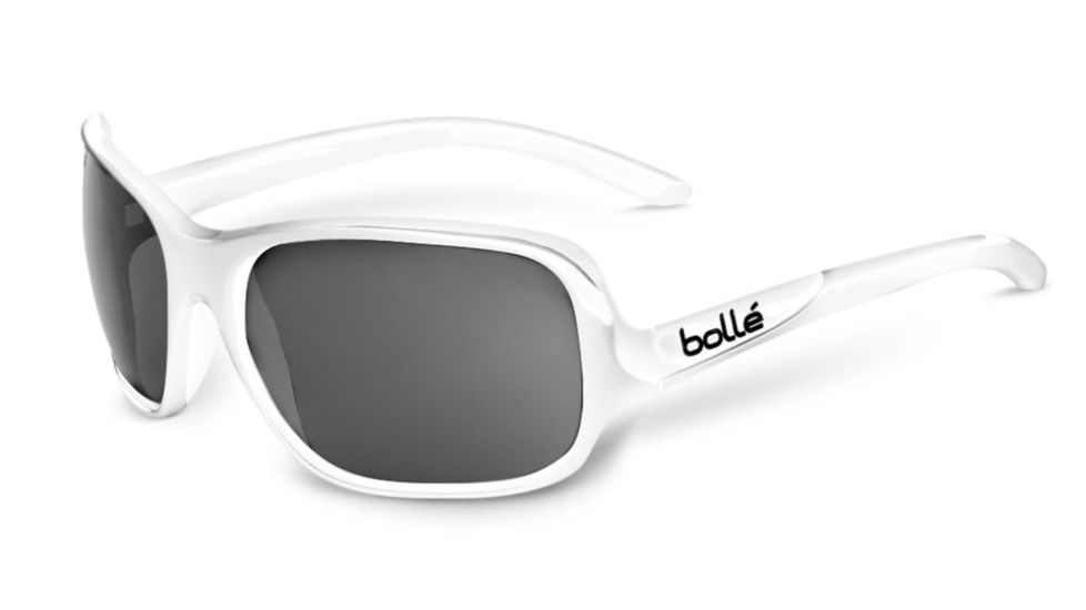 Bolle Kassia Single Vision Prescription Sunglasses, Shiny White Frame-11751SV