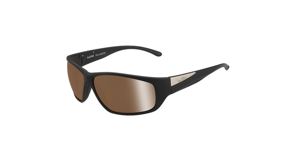 Bolle Keel Progressive Prescription Sunglasses, Matte Black Frame-11964PR