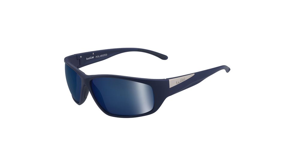 Bolle Keel Progressive Prescription Sunglasses, Matte Blue Frame-11962PR