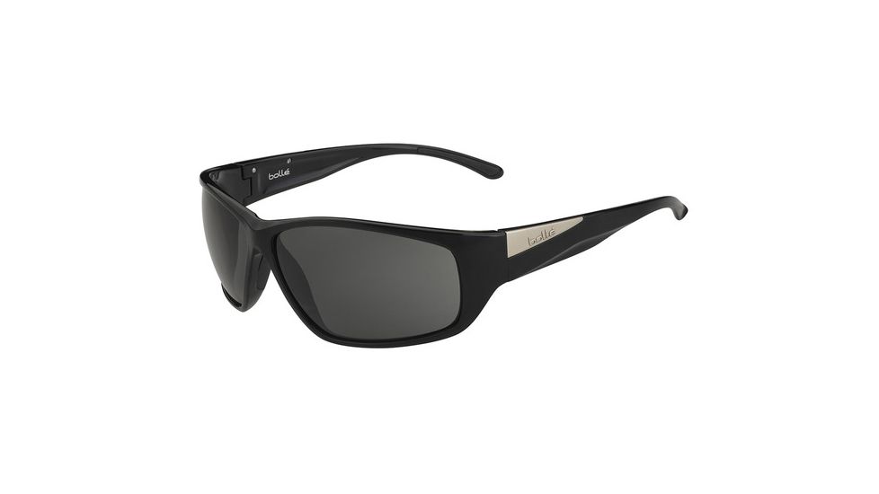 Bolle Keel Progressive Prescription Sunglasses, Shiny Black Frame-11960PR