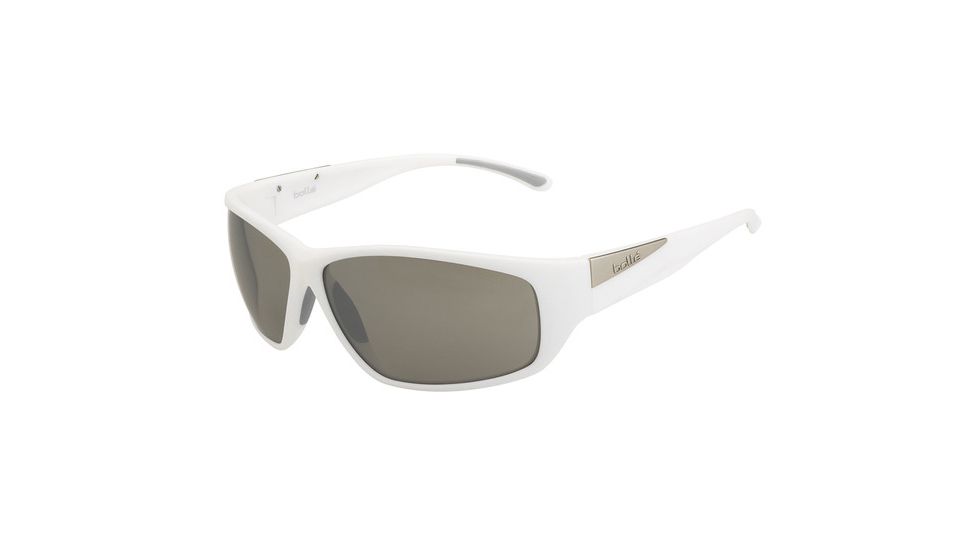 Bolle Keel Progressive Prescription Sunglasses, Shiny White Frame-11963PR