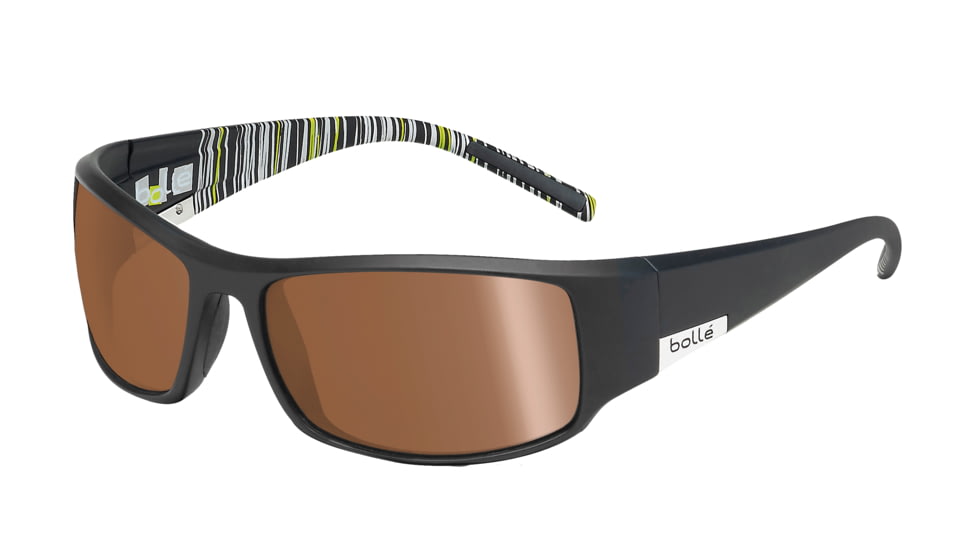 Bolle King Sunglasses, Matte Black 11687