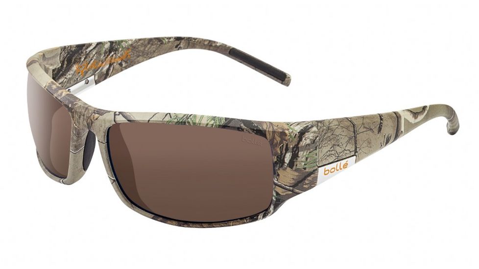 Bolle King Sunglasses, Camo Realtree Xtra Frame, Polarized, A-14 oleo AF, 12036