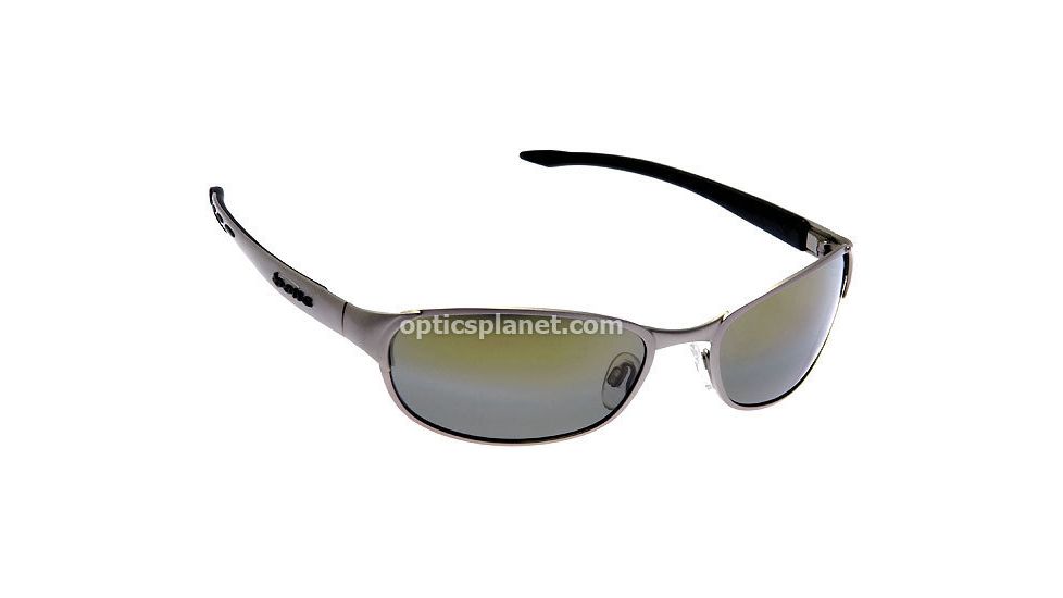 Bolle Titan Polarized Sandstone Lens Sunglasses w/ Matte Gun Frame 3908249063