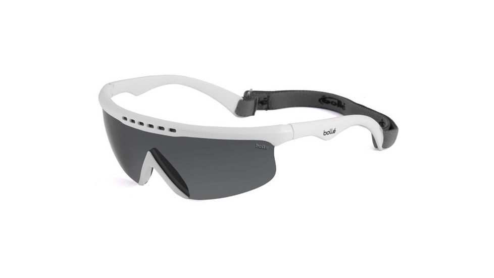 Bolle Mini Edge Children Sunglasses, Shiny White Frame
