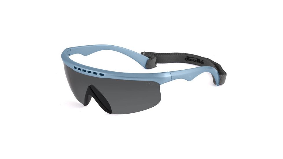 Bolle Kids Mini Edge Sunglasses, Shiny Blue Powder Frame