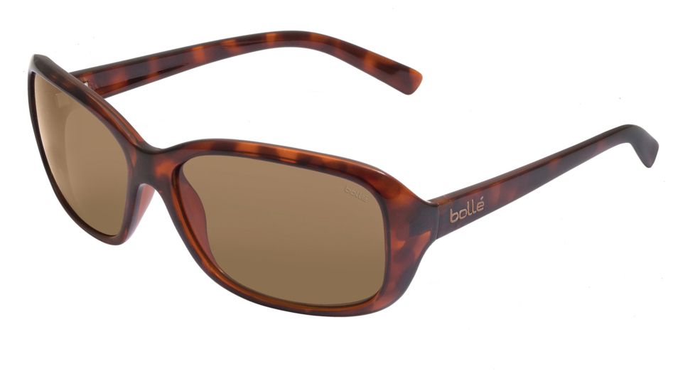 Bolle Molly Sunglasses, Dark Tortoise Frame, TLB Dark Lens, 11518, EDEMO1