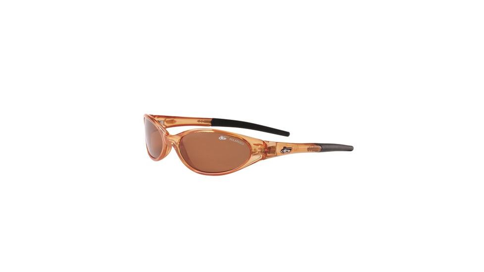Bolle Sizzle Sunglasses - Crystal Citrus Frame, Polarized Sandstone Lens 10031