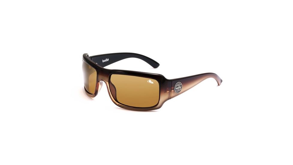 Bolle Slap Sunglasses Crema Frame, Polarized TLB Dark Lens 10887