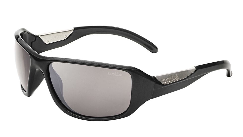 Bolle Smart Progressive Prescription Sunglasses, Shiny Black Frame-11642PR